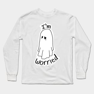 Worrisome Ghost Long Sleeve T-Shirt